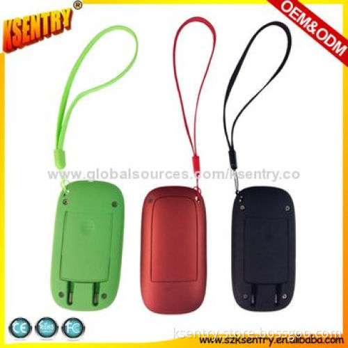 2014 New Designed Portable Flip Wall Stand Charging station with Keychain